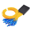 1 X 32 PVC 0.9mm fiber jacket SC/PC Rack Splitter connectors