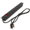 10 Way Power Distribution Unit (PDU) with UK Plug