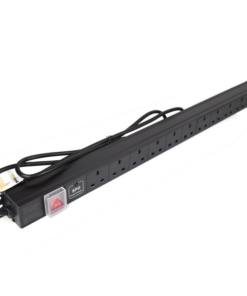 12-Way Power Distribution Unit (PDU) with UK Plug