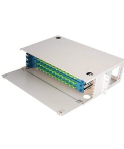 24 Core LC/UPC ODF with 12pcs duplex LC/UPC pre-connectorized ODF