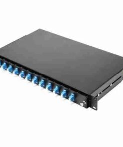 24 Port 1U LC/UPC Duplex MM Adapter Rack mount ODF