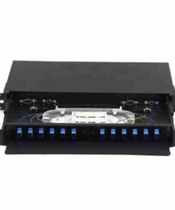 24 Port 1U LC/UPC Duplex SM Adapter Rack mount ODF