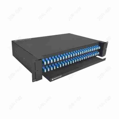 48 Port 1U LC/UPC Duplex SM Adapter Rack mount ODF