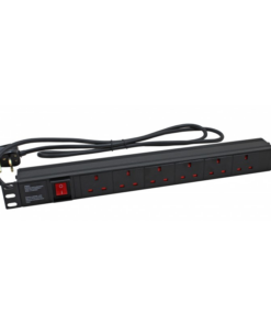 6 Way Power Distribution Unit – PDU UK Metallic