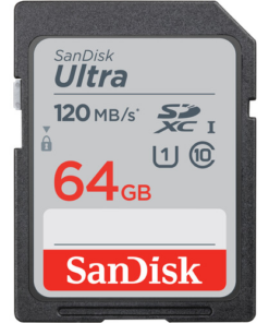 SanDisk 64GB SDXC Class 10 Memory Card for Digital Cameras
