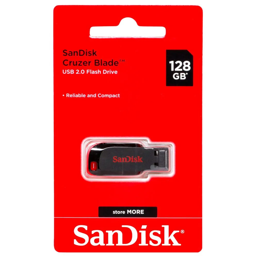 SanDisk Cruzer Blade 128GB USB Flash Drive