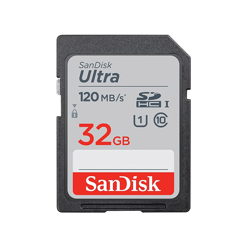 SanDisk Ultra 32GB microSDHC Class 10 Memory Card for Digital Cameras