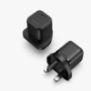 Vention 1-Port USB Wall Charger (18W) UK Plug Black