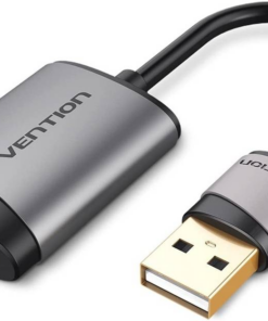 Vention USB to Type-C Sound Card Gray Metal Type