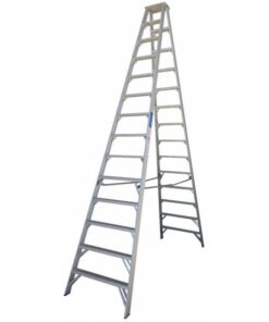 Aluminium Double Sided A Shape Ladder 14 Steps (IDSL14)