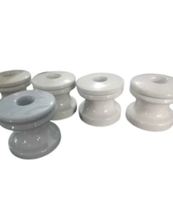 Bobbin Reel Insulator porcelain off white