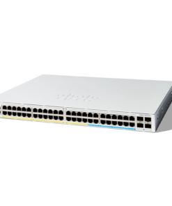 Cisco Systems Catalyst 1300 C1300-48P-4G 48-Port Gigabit PoE+ Managed Network Switch (370W)