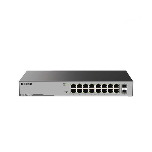 D-Link DES-F1024P 24-Port Fast Ethernet PoE+ Unmanaged Switch