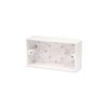Double & Single Pattress box for PVC trunking
