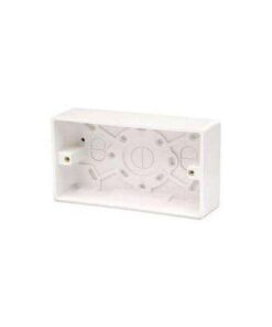 Double & Single Pattress box for PVC trunking