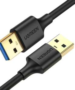 UGREEN USB 2.0 A Male to A Female Cable 1.5m (Black) – UG-10315