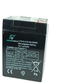 Drom 6V 3.4Ah Battery