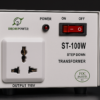 Drom Power 100W Step-Down Transformer (ST-100W) – 220V to 110V Voltage Converter