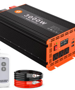 Drom Power Pure Sine Wave Inverter with AC Charger (Tower Type) 3000W 24V