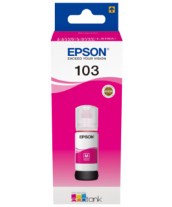 Epson 103 EcoTank Magenta ink bottle 65ml (C13T00S34A)