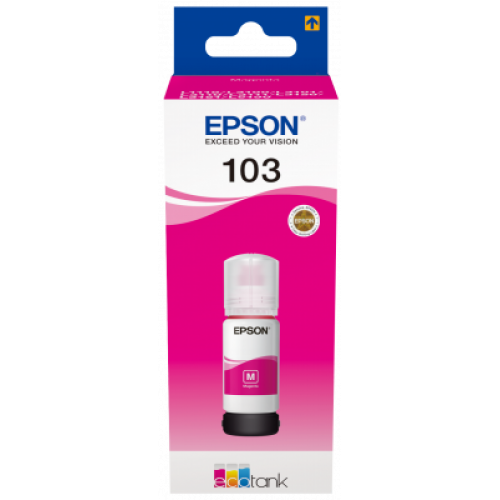 Epson 103 EcoTank Magenta ink bottle 65ml (C13T00S34A)