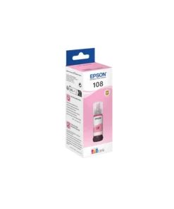 Epson 108 EcoTank Light Magenta ink bottle (70 ml) (C13T09C64A)