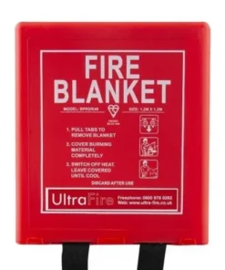 Fire blanket 1.2m*1.2m with PVC packaging