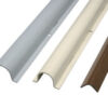 Metallic floor trunking - semi Circular