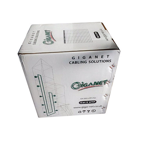 Giganet Category 6A Solid U/UTP PVC Indoor Cable