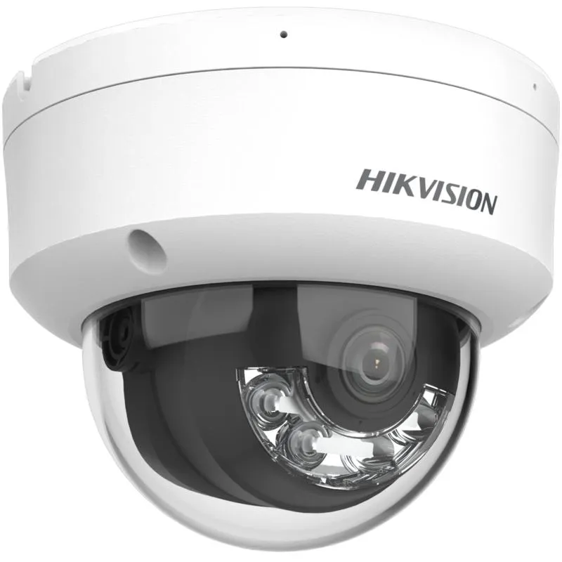 Hikvision DS-2CD1123G2-LIU 2MP Smart Hybrid Light Dome IP CCTV Camera with Audio