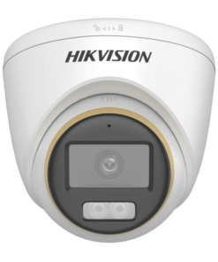 Hikvision DS-2CE72DF3T-PIRXOS 2MP ColorVu PIR Siren Audio Turret CCTV Camera