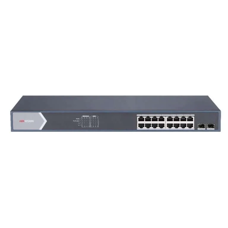 Hikvision DS-3E0518P-E/M Gigabit 16-Port PoE Switch