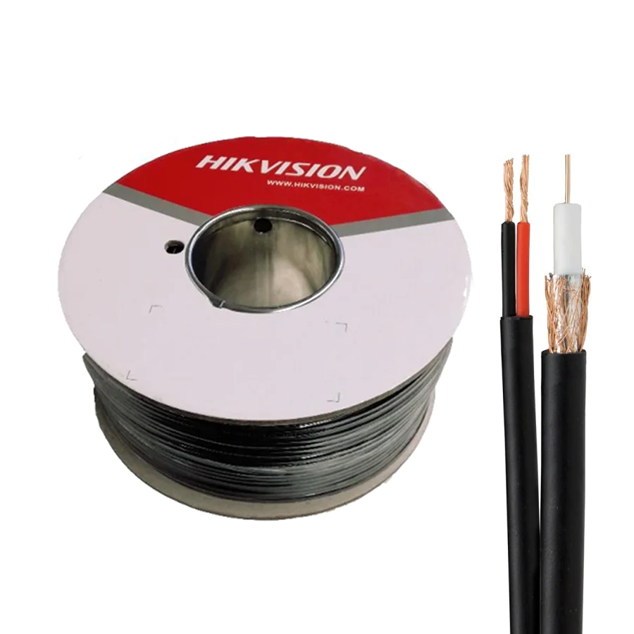 Hikvision RG59 Cable with Power 100 m