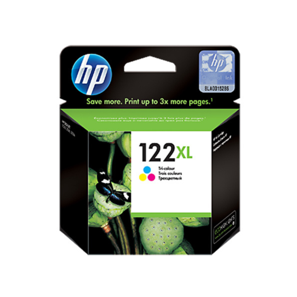 HP 122XL Tri-color Ink Cartridge (CH564HE)