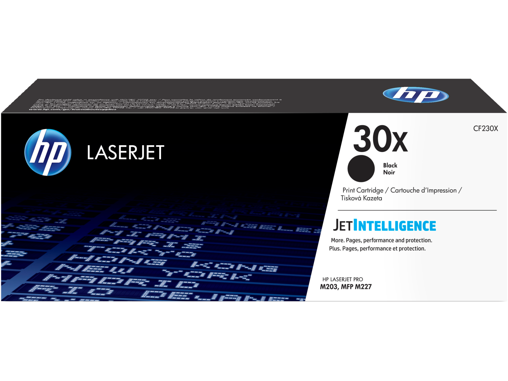 HP 30X High Yield Black Original LaserJet Toner Cartridge (CF230X)