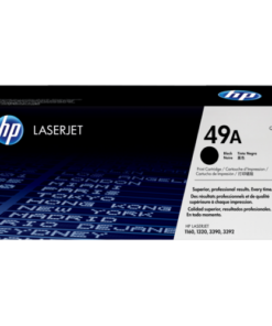 HP 49A Black Original LaserJet Toner Cartridge, Q5949A
