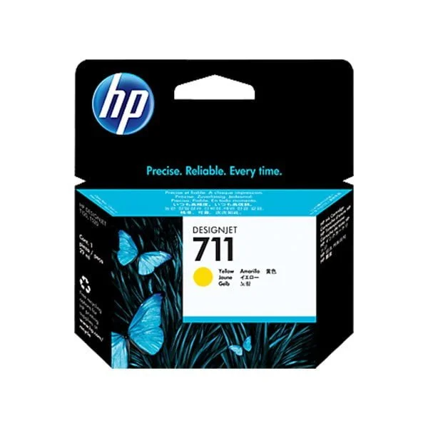 HP 711 29-ml Yellow Ink Cartridge (CZ132A)