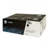 HP 78A Black Toner Cartridge Twin Pack (CE278AD)