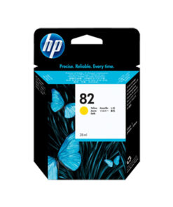 HP 82 28-ml Yellow DesignJet Ink Cartridge, CH568A