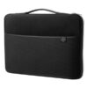 HP Carry Sleeve Black/Silver 15.6-Inch Laptop Sleeve - 3XD36AA