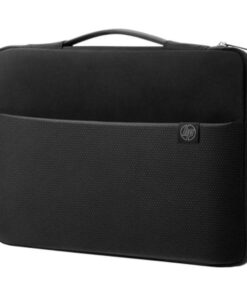 HP Carry Sleeve Black/Silver 15.6-Inch Laptop Sleeve - 3XD36AA