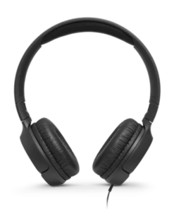 JBL Tune 500 Wired Headphones – Black