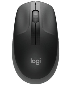 Logitech M190 Full-Size Wireless Mouse – Charcoal