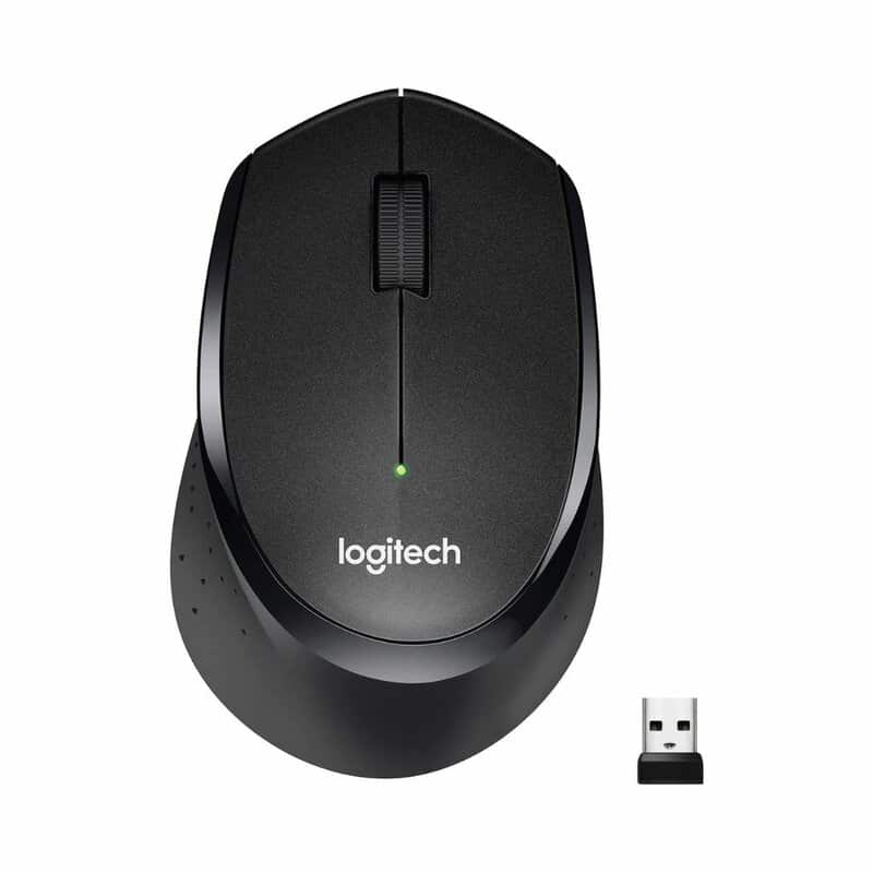 Logitech M330 Silent Plus Wireless Mouse – Black