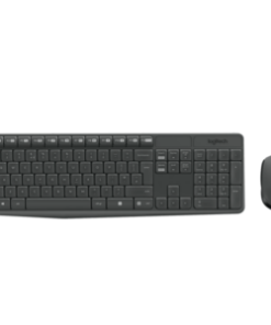 Logitech MK235 Wireless Keyboard and Mouse Combo Grey