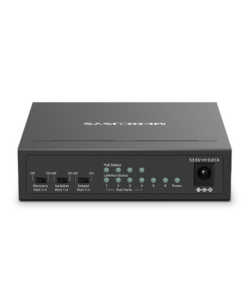 MERCUSYS 6‑Port 10/100Mbps Desktop Switch with 4‑Port PoE+ – TL‑MS106LP