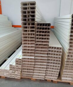 200mm x 50mm Metal Trunking – powder Coated