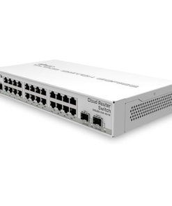MikroTik CRS326‑24G‑2S+RM 24‑Port Gigabit Switch with 2 × 10G SFP+ Uplinks