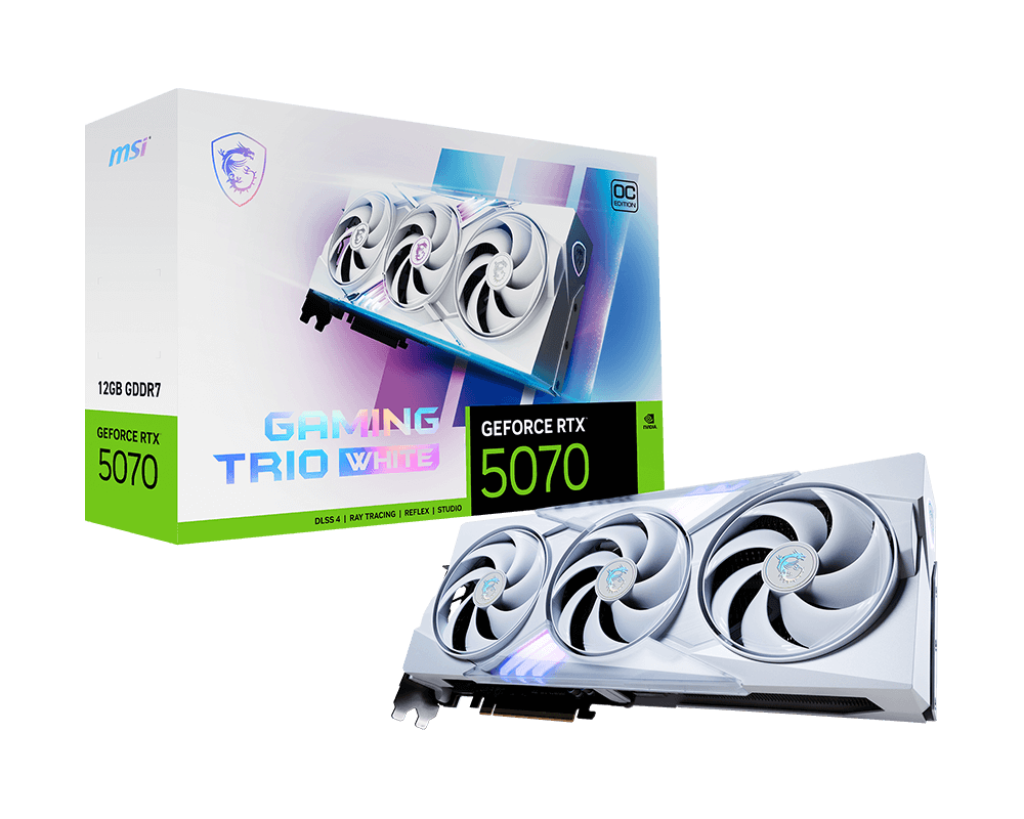 MSI GeForce RTX 5070 12GB Gaming Trio OC Graphics Card