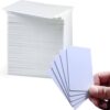 Plain white High quality  PVC Cards